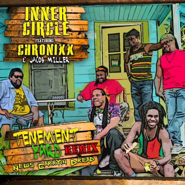 Album cover for Tenement Yard (News Carrying Dread) [feat. Chronixx, Jacob Miller] (2015 Remix)